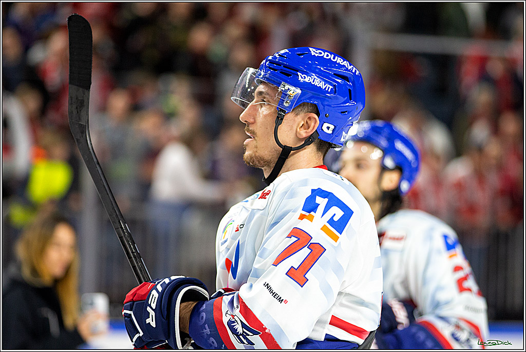 PENNY DEL; Koelner Haie-Adler Mannheim; Koeln, 26.03.2023